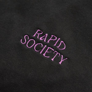 BLACK T-SHIRT RAPID SOCIETY